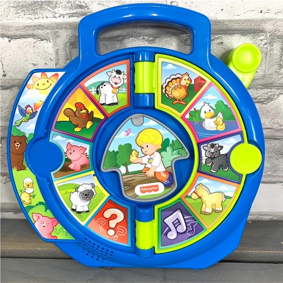 Fisher-Price Little People World of Animals See 'n Say - Kids Learning Toys - Picture 4 of 7